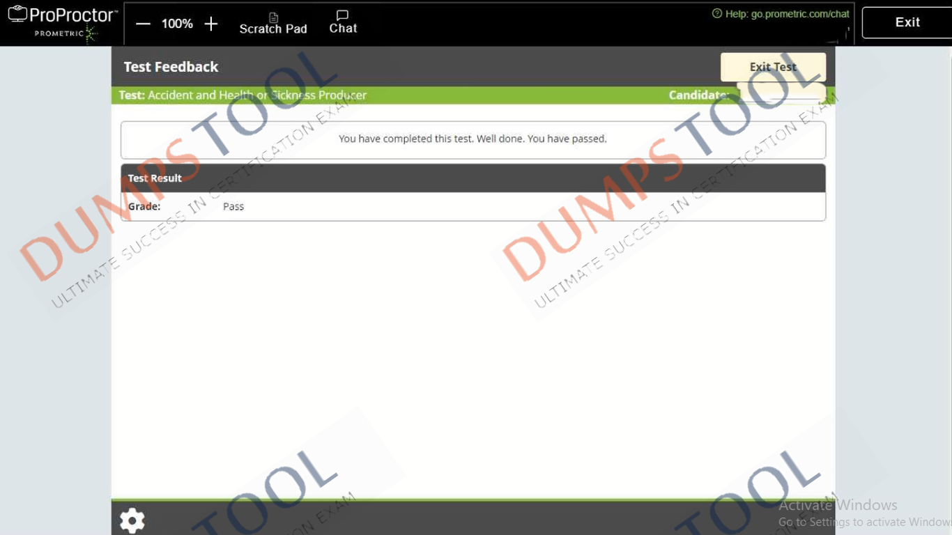 Verified passing score report for the Cisco 700-501 exam 2